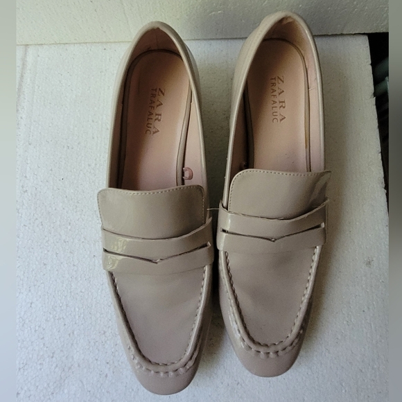 Nude Zara Loafers - Picture 2 of 7